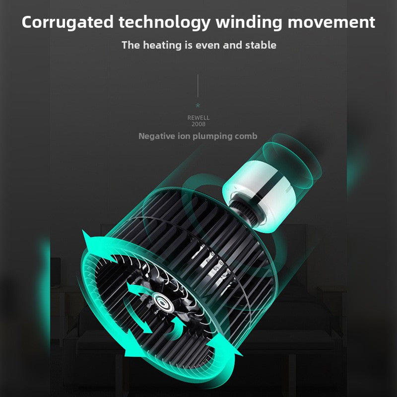 Multifunctional hot air comb