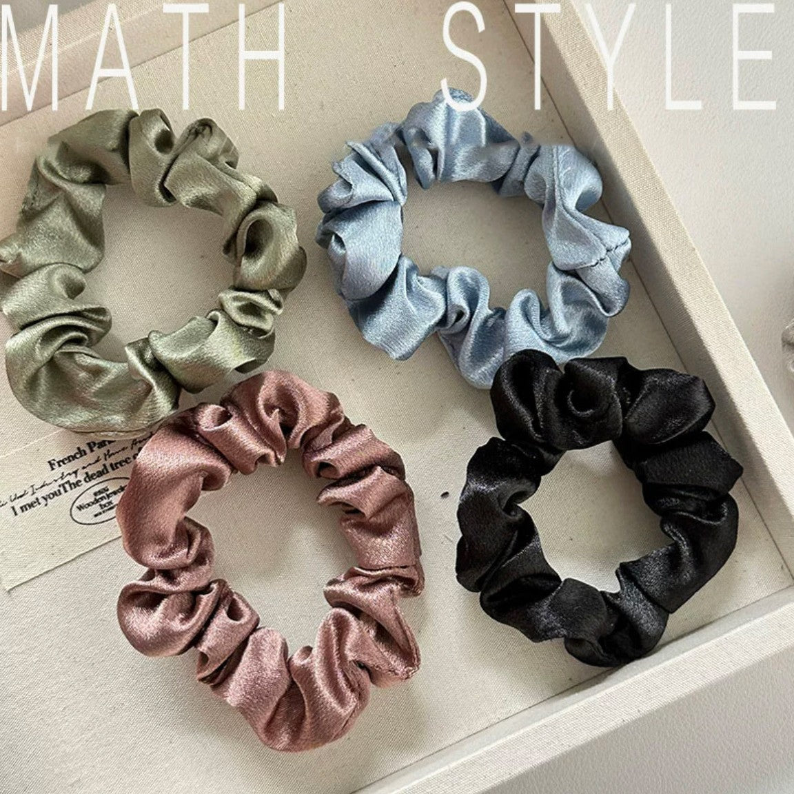 Satin Small Size High Elasticity Hair Ring