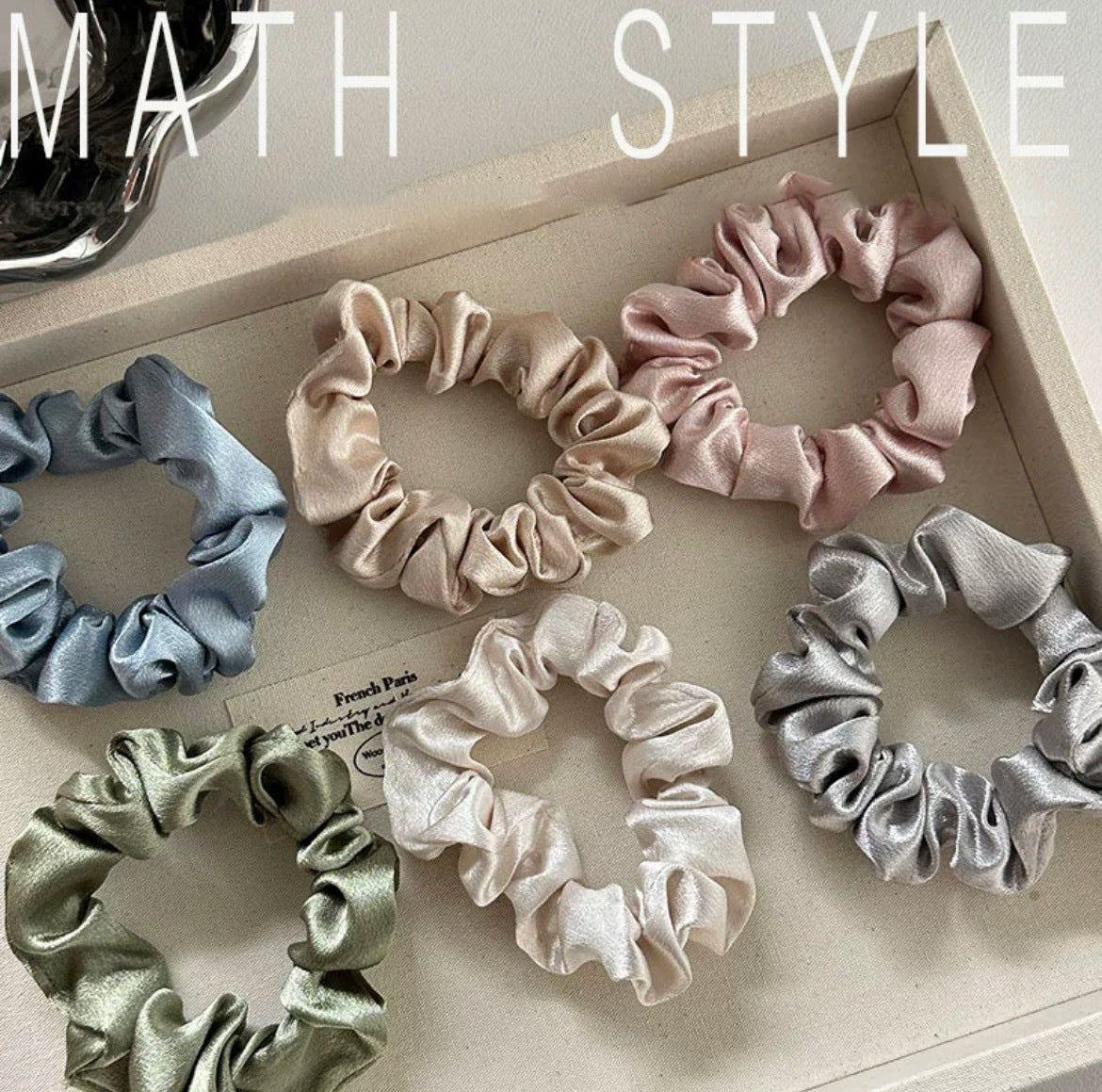 Satin Small Size High Elasticity Hair Ring