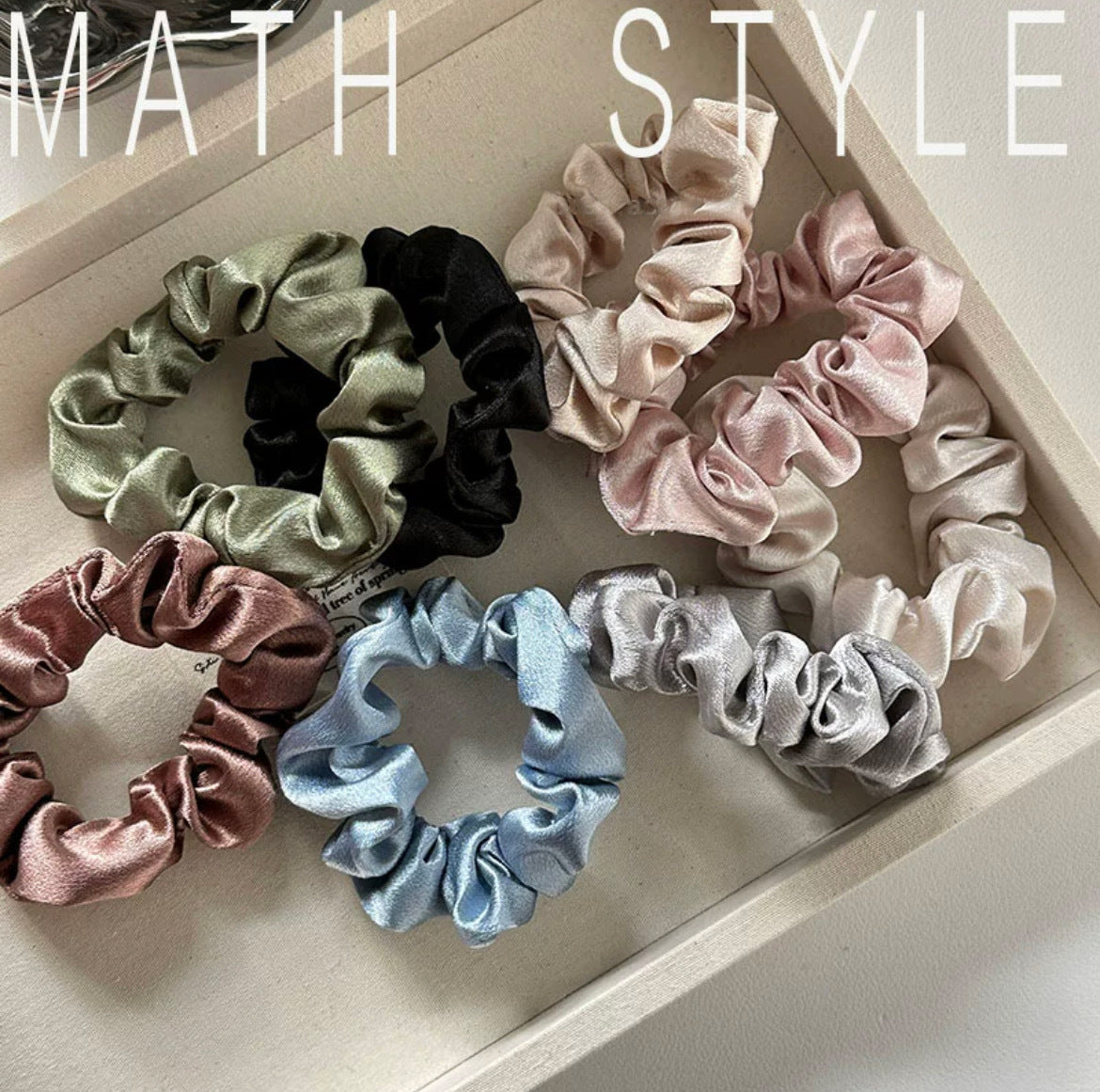 Satin Small Size High Elasticity Hair Ring