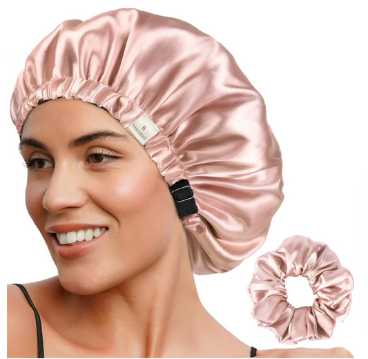 Satin Bonnet Silk  - Women with curly hair