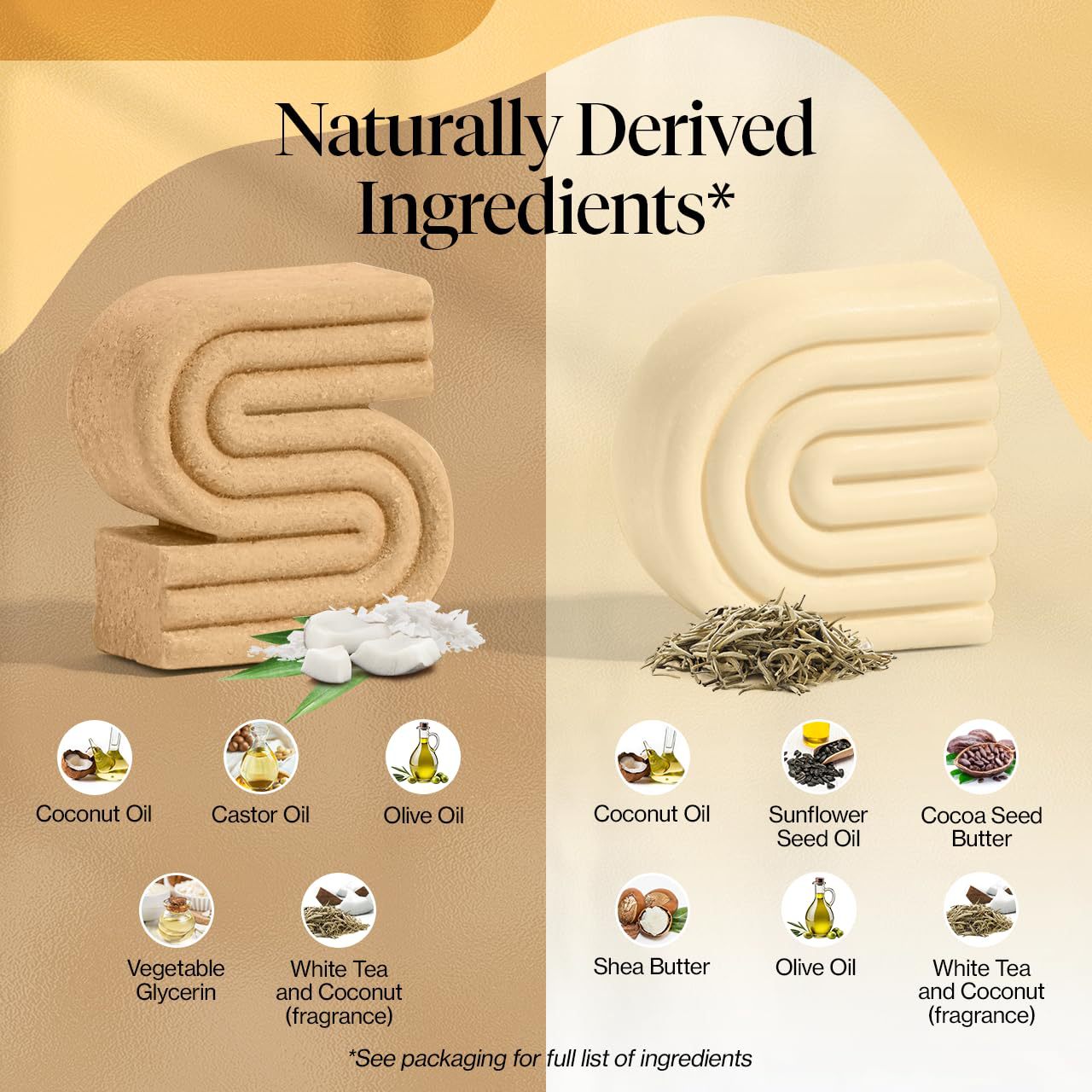 Coconut Oil Shampoo and Conditioner Set