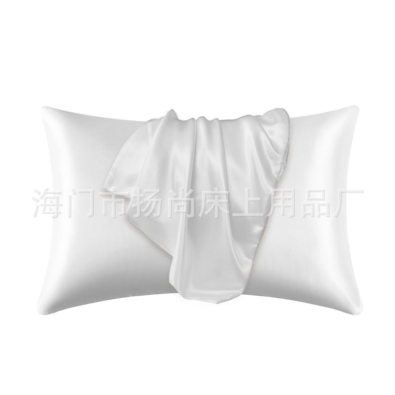 Washed Silk Imitation Silk Pillowcase