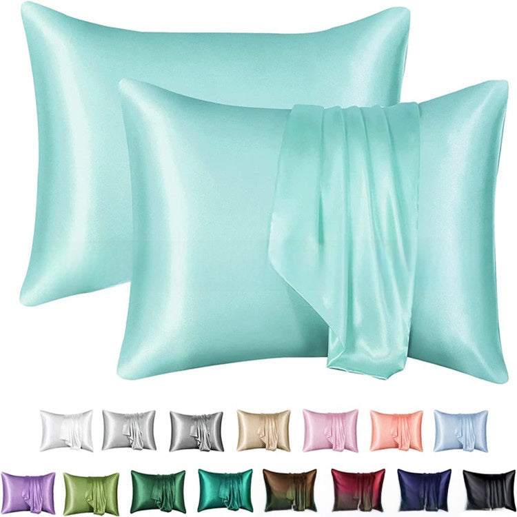 Washed Silk Imitation Silk Pillowcase